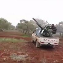 Опубликовано новое видео обстрела сбитого в Сирии российского штурмовика Су-25 