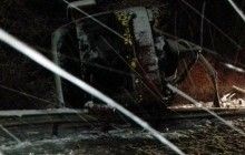 На Львівщині перекинувся автобус з футбольною командою