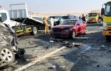 В Абу-Дабі у масштабній ДТП зіткнулося понад 40 автомобілів: десятки постраждалих (відео)