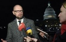 Українські політики за кордоном мають говорити мовою захисту власної держави, а не свого політичного рейтингу - Яценюк