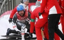 Австрієць Глайршер здобув сенсаційне золото в санному спорті, українці залишилися поза 20-кою