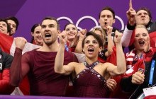 Канадская фигуристка спасла выращиваемую на убой собаку в Пхенчхане