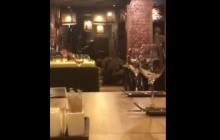 "Думали, почалася війна": у столичному ресторані розповіли про затримання Саакашвілі (відео)
