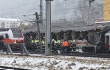 В Австрии столкнулись два пассажирских поезда, есть жертвы