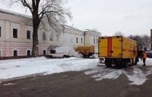 У Києві музей Гончара затопило гарячою водою, аварійники добиралися 4 години (фото)