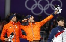 Голландці розділили з представником Південної Кореї п'єдестал у ковзанярському спорті на Олімпіаді