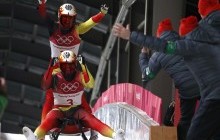 Немцы Вендль и Арльт завоевали золото Олимпиады в санях-двойках