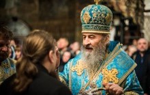 Напередодні Стрітення Господнього Предстоятель УПЦ помолився за всіх християн у Києво-Печерській лаврі