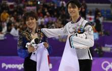 Японські фігуристи завоювали золото і срібло Олімпіади у чоловічому одиночному катанні