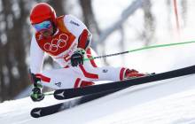 Австриец Хиршер выиграл соревнования в гигантском слаломе, став двухкратным олимпийским чемпионом