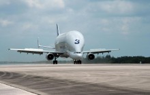У небі над Німеччиною загорівся величезний транспортний літак Airbus Beluga