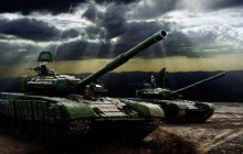 Російські найманці під час навчань на Донбасі знищили два своїх танки Т-72 - штаб АТО