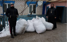 У Бориспільській єпархії УПЦ відбулася благодійна акція з роздачі гуманітарної допомоги