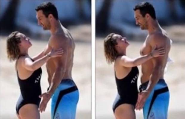 На пляжі Барбадоса папараці заскочили Кличка-молодшого та його кохану Панеттьєрі у купальнику й без макіяжу (відео)