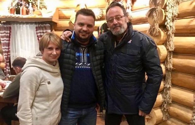 Відомий актор Жан Рено приїхав в Карпати, щоб знятись в українському фільмі (фото)