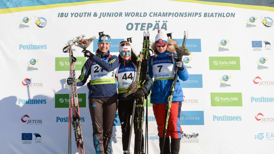 Кривоніс здобула першу нагороду для України на юніорському ЧС / biathlonworld.com Кривоніс здобула першу нагороду для України на юніорському ЧС / biathlonworld.com