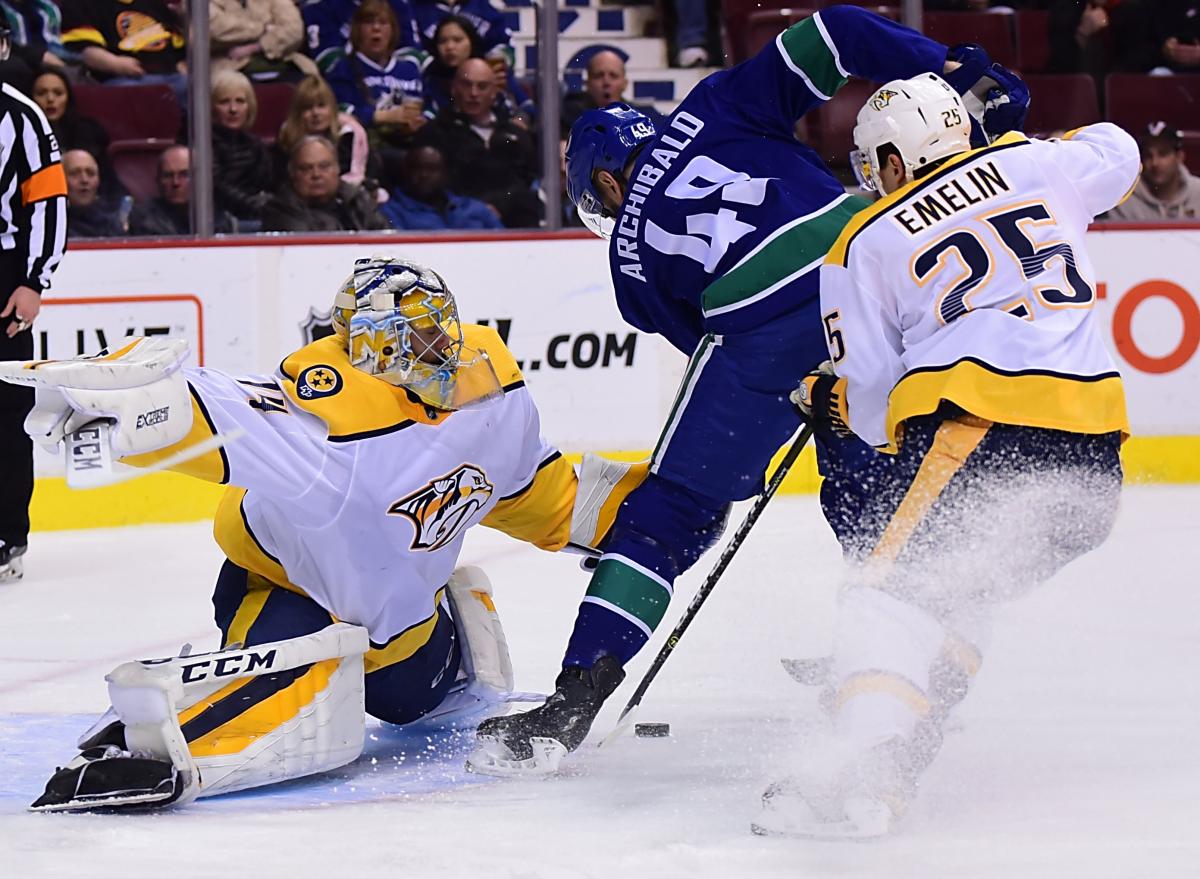 Ванкувер - Нэшвилл / REUTERS