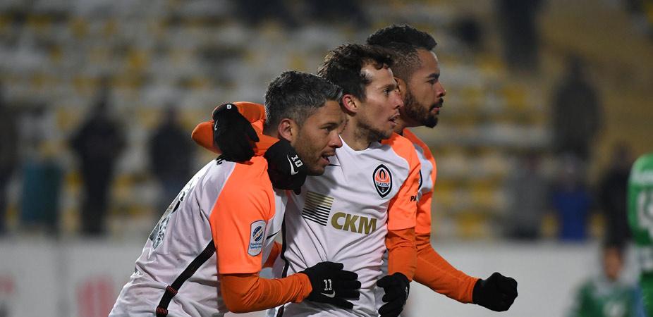 "Шахтер" крупно выиграл во Львове / shakhtar.com "Шахтер" крупно выиграл во Львове / shakhtar.com