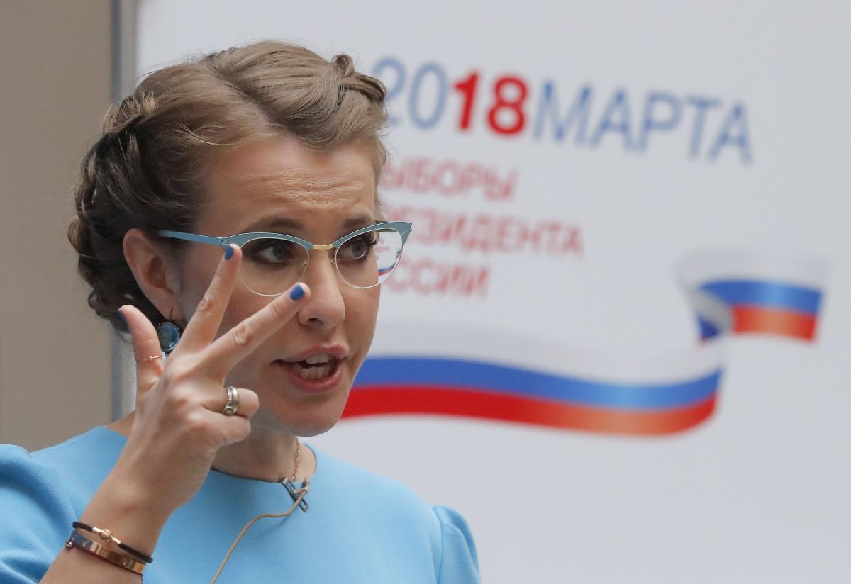 Зараз в Росії з приводу переслідування домінує Собчак дві точки зору / REUTERS