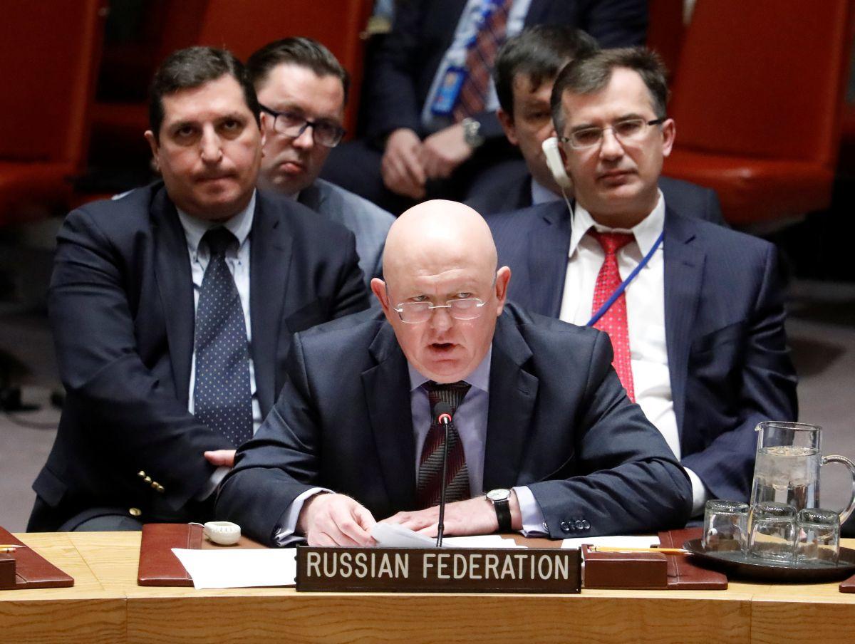 Небензя під час Радбезу ООН обурився через санкції України проти 'Маші та Ведмедя' Небензя під час Радбезу ООН обурився через санкції України проти 'Маші та Ведмедя'