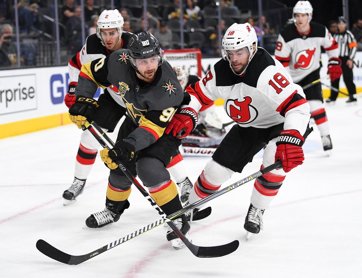 &quot;Нью-Джерси&quot; не позволил &quot;Вегас&quot; включиться в борьбу за лидерство в конференции / Reuters