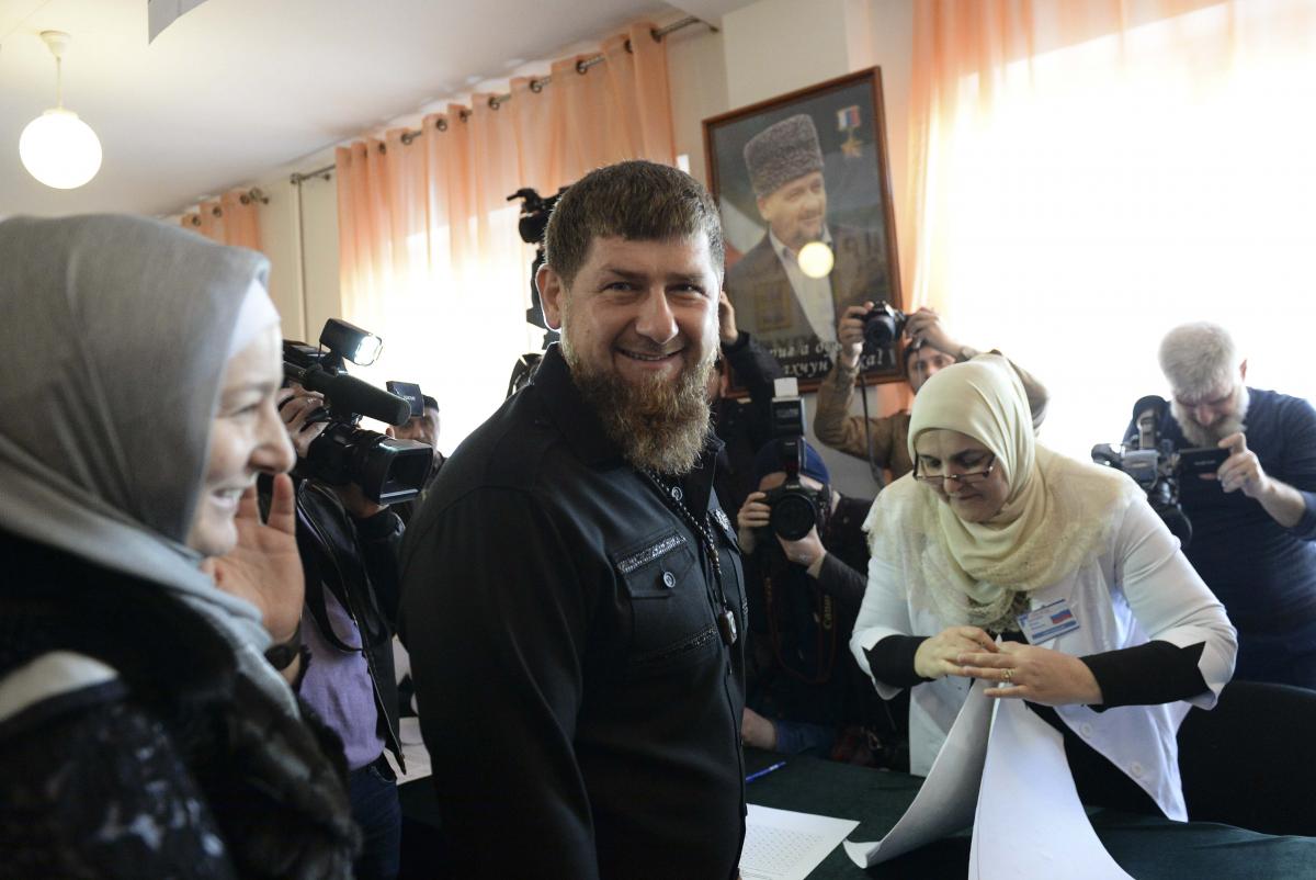 Ramzan Kadyrov accused of committing war crimes / REUTERS