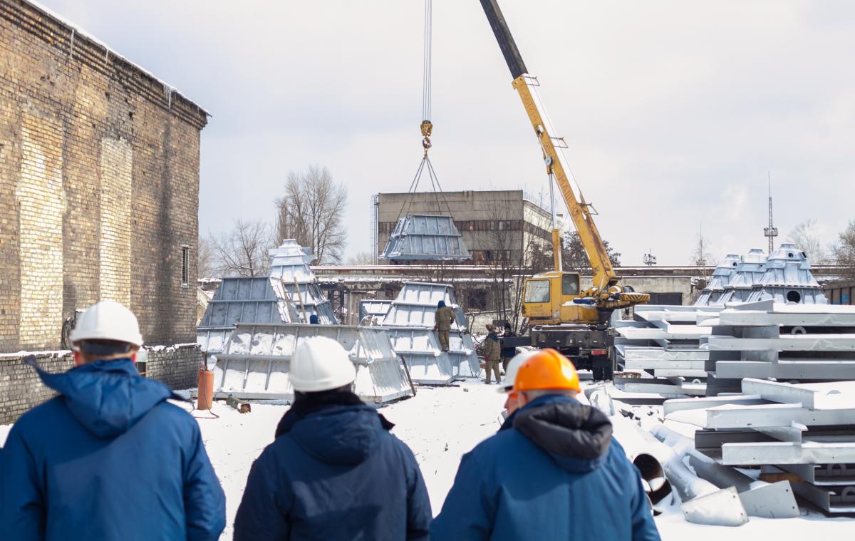Работы планируется завершить в мае этого года / фото kyivcity.gov.ua