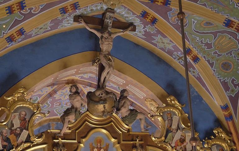 Пять фрагментов иконостаса из церкви святого Николая / zolochiv.net