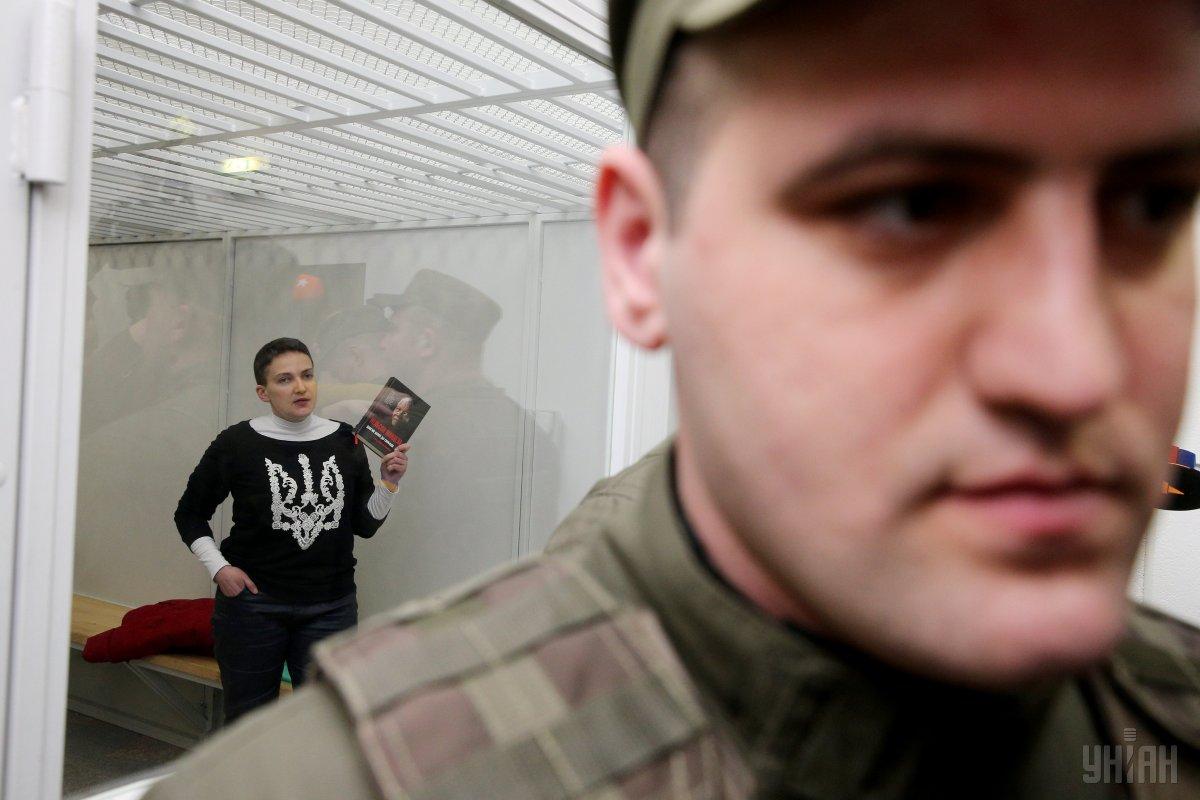 Савченко считает ситуацию с Сенцовим похожей на ту, что пережила она / Фото УНИАН Савченко считает ситуацию с Сенцовим похожей на ту, что пережила она / Фото УНИАН