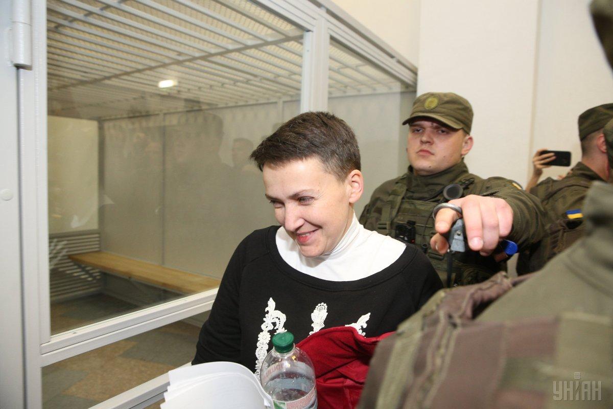 Савченко придется сидеть под стражей минимум до 20 мая / Фото УНИАН