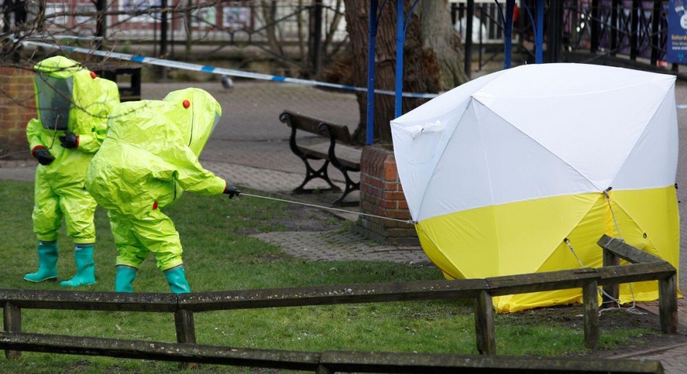 UK locates source of novichok nerve agent used in Salisbury – The Times ...