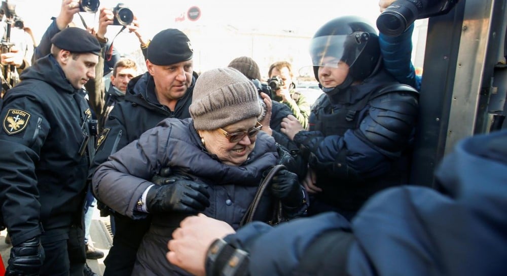 Dozens Arrested In Belarus As Opposition Celebrates "Freedom Day ...