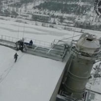 В Чернобыле спасли собаку, оказавшуюся на крыше огромного саркофага ЧАЭС (видео)
