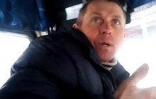В Житомире разгорелся скандал из-за отказа водителя маршрутки бесплатно везти АТОшника (фото)