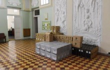 Жены футболистов "Шахтера" подарили 40 компьютеров "Охматдету" на 600 тысяч гривен