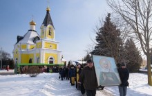 В Беларуси проходит Крестный ход с частицами Ризы Господней и мощей блаженной Матроны