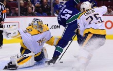 "Ванкувер" уступил "Нэшвиллу", "Колорадо" разгромил "Миннесоту" в НХЛ