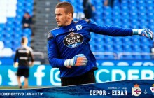 Кошмарний дебют: українець Коваль у першій грі за "Депортиво" пропустив швидкий гол і отримав вилучення (відео)