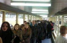 В Днепре гололедица собрала аншлаг в травмпунктах (видео)