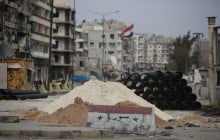 Жилые кварталы сирийского Алеппо обстреляли снарядами хлора