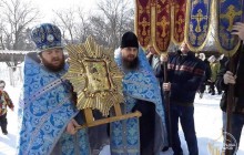 В Кропивницкому православные молятся перед чудотворной иконой Богородицы «Почаевская»