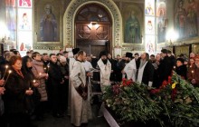Ректор Киевских духовных школ совершил отпел Владлена Гончаренко – известного юриста и педагога