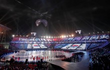 Сборная Украины прошла на параде участников Церемонии открытия Паралимпиады-2018