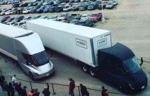 Электрогрузовик Tesla впервые доставил груз