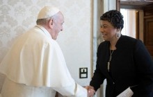 Папа Римський зустрівся з дочкою Мартіна Лютера Кінга