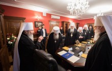 Журналы заседания Священного Синода Украинской Православной Церкви от 14 марта (официально, рос.)