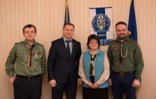 Барна обговорив з головою Пласту в світі стратегію національно-патріотичного виховання молоді у селах (фото)