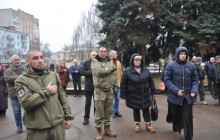 В Житомире почтили память украинских добровольцев