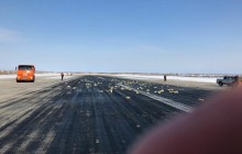 Russian plane loses almost nine tonnes of gold amid incident in Yakutsk (Photos)