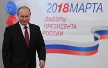 Russia's Election Commission: Putin wins presidential race with 72.53%; quarter of ballots counted